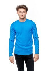 WRANGLER CREW KNIT DIRECTOIRE BLUE W8A0PDXKL